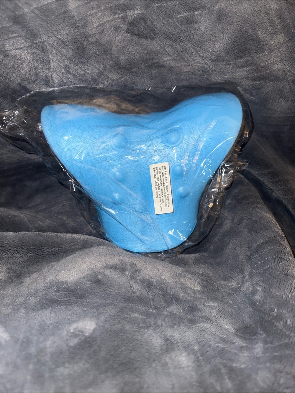 Blue Comfort neck stretcher